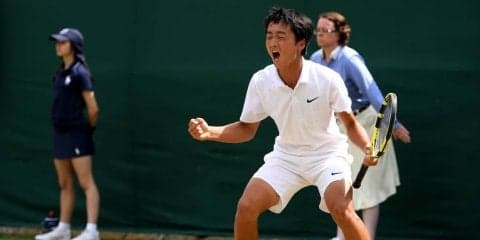 快挙Vの16歳望月 日本男子初のジュニア世界ランキング1位に「Wow！」