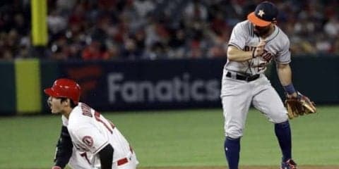 【MLB】大谷翔平、送球直撃で悶絶も…直後に快足生還「痛々しいベースランニング」