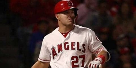 【MLB】右ふくらはぎ痛トラウトの17日復帰は？　指揮官「可能性はある。先発出場か代打か」