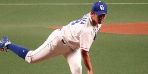 中日松坂、3回までに2失点　3回に同点許す　阪神ルーキー近本2安打、糸井が2打点