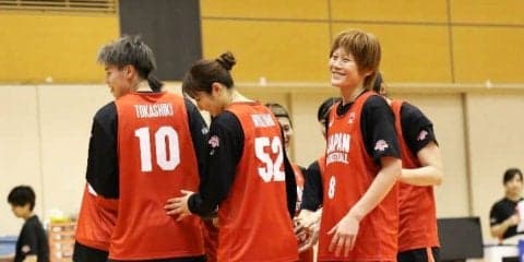 バスケ女子日本代表、渡嘉敷来夢がリオ以来の復帰「コートに立てるのが幸せです」