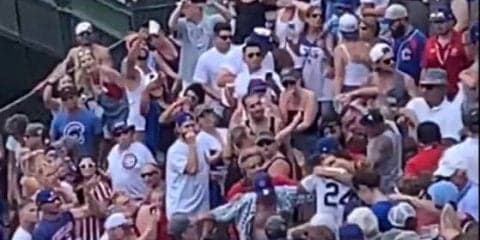 【MLB】カ軍野手も頭を抱える“場外乱闘”が発生　「またしてもUFCスタイルのKOが起きた」