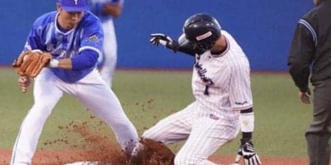 ヤクルト山田哲、史上初の“成功率100％盗塁王”なるか？　21盗塁連続成功中