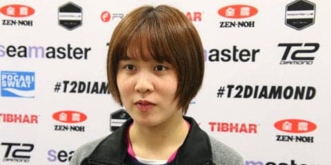 平野美宇「5点先取での戦いが勝敗の鍵」　T2ダイヤモンド初戦に意気込み