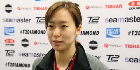 石川佳純「勝ったら五輪に近づく」　初戦は世界ランク4位・朱雨玲＜T2ダイヤモンド＞