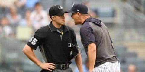 【MLB】激昂＆退場食らったヤンキース指揮官に称賛の声「見ていて嬉しくなる」