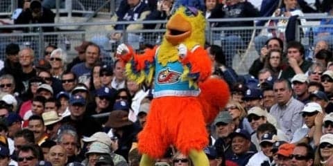 【MLB】米人気マスコットの前代未聞“大暴走”にファン興奮「これを待っていた」