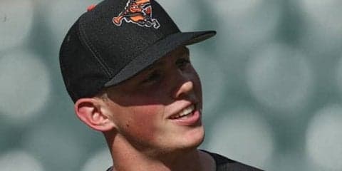 【MLB】米ドラ全体1位の“満塁敬遠男”が本塁打デビュー「本当に素晴らしい気分」