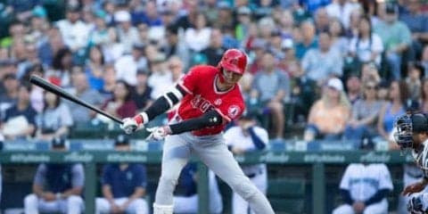 【MLB】大谷翔平、第2打席は元西武ルブランに空振り三振　通算12打数無安打9三振