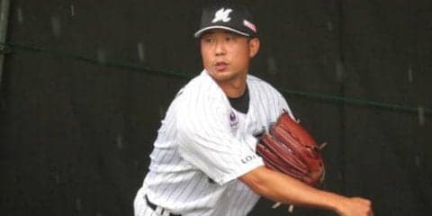 ロッテ移籍の石崎、バット粉砕の“剛球”極め1軍へ　「もっと面白い勝負ができる」