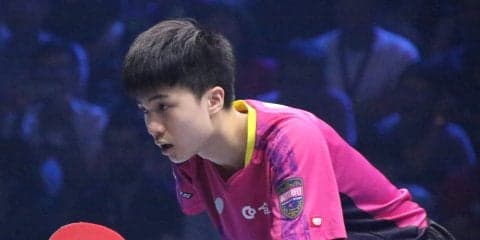 台湾の17歳・林昀儒、Tリーガ-対決制し決勝進出＜T2ダイヤモンド＞