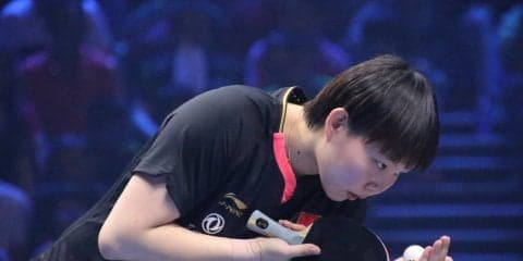 朱雨玲、アジア女王・王曼昱下し優勝＜T2ダイヤモンド・卓球＞