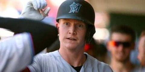 【MLB】今季ブレイクのマーリンズ28歳野手　NPB行きも考えた「今頃は日本にいただろう」