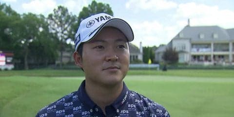 今平周吾、飛行機遅延で直前入りも「意外と疲れはない、1日1日アンダーパーで回って行きたい」