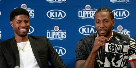 クリッパーズに移籍のカワイ・レナード「自分たちの歴史を作るチャンス」