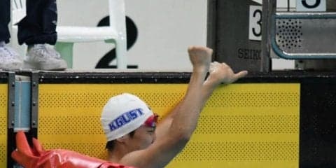 【水上競技部競泳パート】　平松が５０㍍自由形で優勝！その他入賞者多数