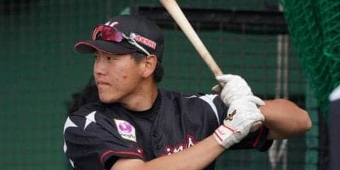 ロッテ安田、清宮＆村上を追い“本物”の大砲へ　「やっぱり僕も頑張らないと」