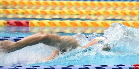 【水上競技部競泳パート】　好調の森下が自己ベストで３位表彰台！