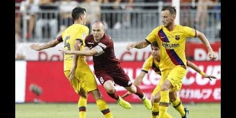 イニエスタが人生初のバルサ戦で示した人間性。「自分は幸運」