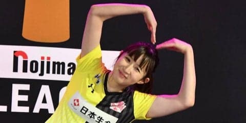 Tリーグ、大阪でイベントを開催　早田ひな、森薗美月ら新ユニフォーム姿を披露