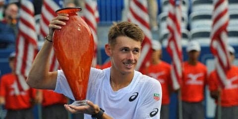 「口ひげをキープしなきゃ」とゲン担ぎへ。20歳デミノーのピンチ0での優勝は3人目の快挙