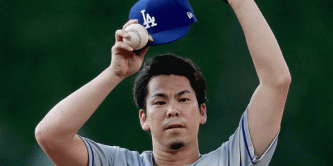 【MLB】前田健太、5回途中6失点KOで8敗目　自身6連敗で負け星先行、防御率4.07
