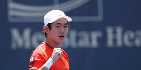 西岡 初戦快勝でゴファンとの2回戦へ。第2シードのハチャノフは世界70位ツォンガに敗れる[ATP500 ワシントンD.C.]