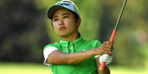 安田祐香メジャー挑戦は「ワクワク感が強い」先週のエビアンに続き上位フィニッシュなるか