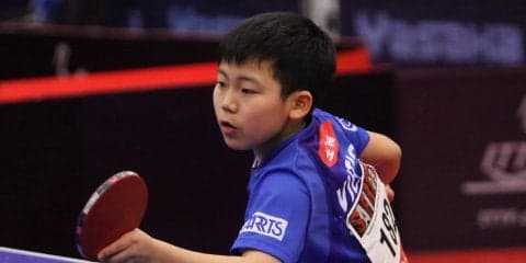 松島輝空、張本智和に続いて6連覇達成＜卓球・全日本ホカバ男子＞