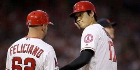 【MLB】大谷翔平、第2打席の快足内野安打にエ軍OBも絶賛　「とても速い、余裕で…」