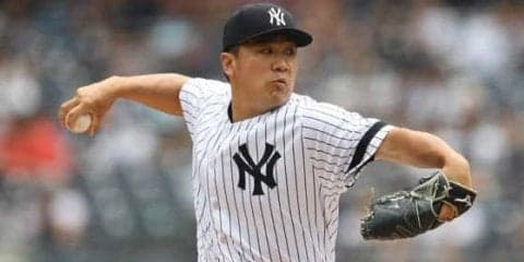【MLB】田中将大、5回途中5安打2失点で降板　前回自己ワースト12失点KOのリベンジならず