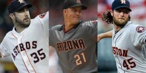 【MLB】ア軍バーランダー＆コール＆グリンキー“最強3本柱”にファン歓喜　「偉大なBIG3」