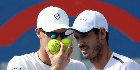 マレー兄弟 3年ぶりのダブルスで初戦突破。「兄弟でプレーできたことがなにより良かった」[ATP500 ワシントンD.C.]