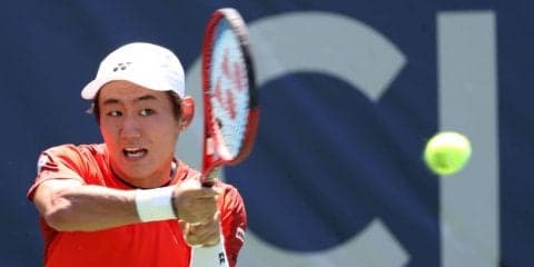 西岡が世界52位キリオスとの3回戦に臨む。チチパスらもベスト8かけた戦いへ