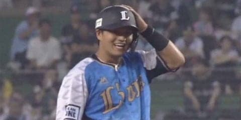 西武佐藤、一時逆転の適時二塁打でプロ初打点　死球受けた金子侑が激走生還