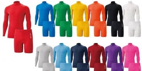 「高機能アンダーウェアSTB」から長袖シャツ＆ハーフスパッツ13色が登場