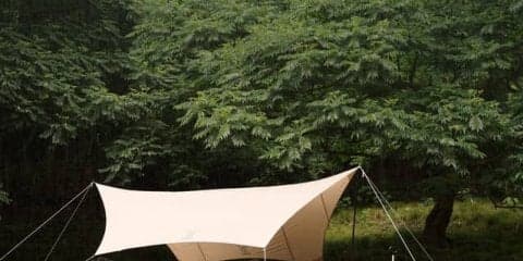 扱いやすさにこだわったヘキサタープ「いつかのタープ」発売