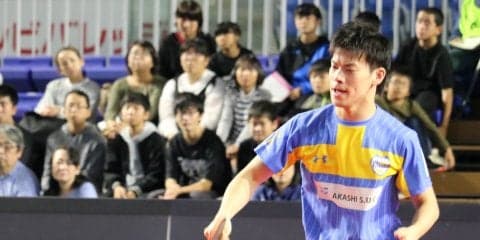 【Tリーグ】吉田雅己「優勝目指して頑張ります」　岡山リベッツと契約更新