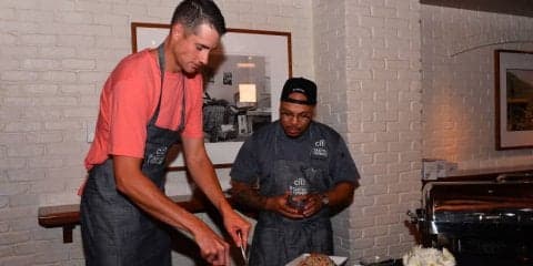 イズナーやメドベージェフなどCiti Taste of Tennisで豪勢に食べる