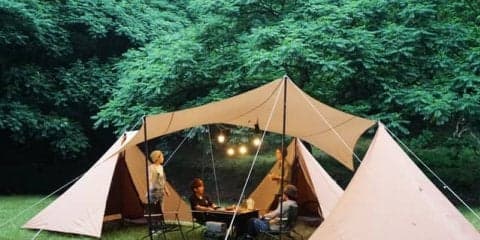 シェアハウススタイルの寝室用テント「チマキテント」発売