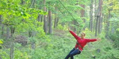 アドベンチャースポーツを楽しむ「フォレストアドベンチャー・よこはま」9月オープン