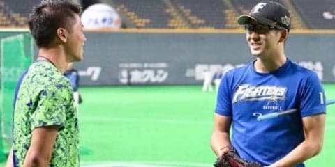 日ハム戦士が“9秒台男”から刺激　斎藤佑「頑張らないと」、清宮「さすが慶応」