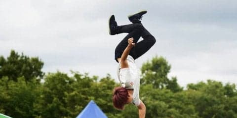 「スラックライン ワールドカップ ジャパン」9月開催…4Kで生放送