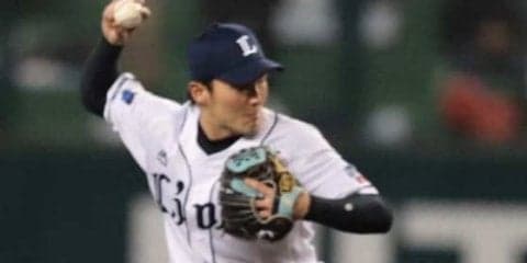 西武源田は「左ハムストリングの張り」　先発出場も守備につかずに初回に交代