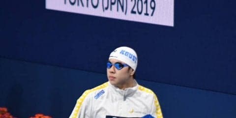 【水上競技部競泳パート】　ワールドカップ初日、塩川が決勝進出！