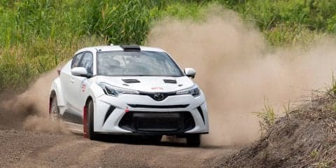 クスコレーシング、C-HRラリーカーのグラベルテストを実施