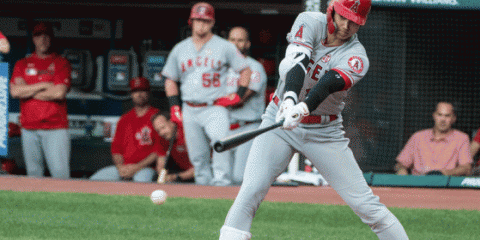 【MLB】大谷翔平、自打球絶叫後に快足内野安打！　2試合ぶり今季24度目の意地マルチ