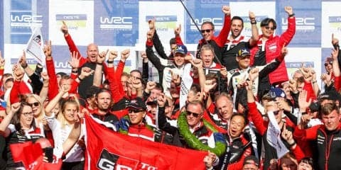 WRCフィンランド：豊田章男チーム総代表「みんなへ祝福と感謝の言葉を贈りたい」コメント全文