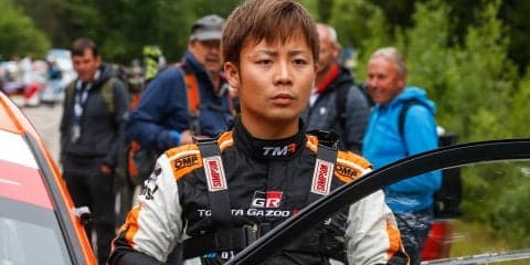 勝田貴元、SS12で戦線離脱。「切り替えて前向きに進んでいきます」