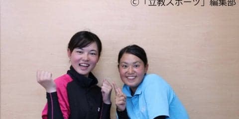 【ソフトテニス部女子】『明日開幕！インカレ直前特集』　昨年度インカレ準優勝の立役者、“マツドイ”に今年も期待だ！